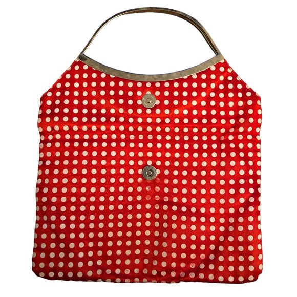 Womens Polka dot clutch bag - Picture 4 of 6